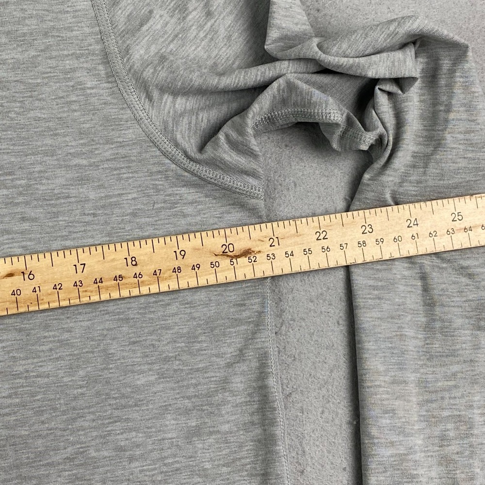 Vuori Ease Performance Pullover Mens Medium 1/2 Half Zip gray Heather V221 - Picture 11 of 13